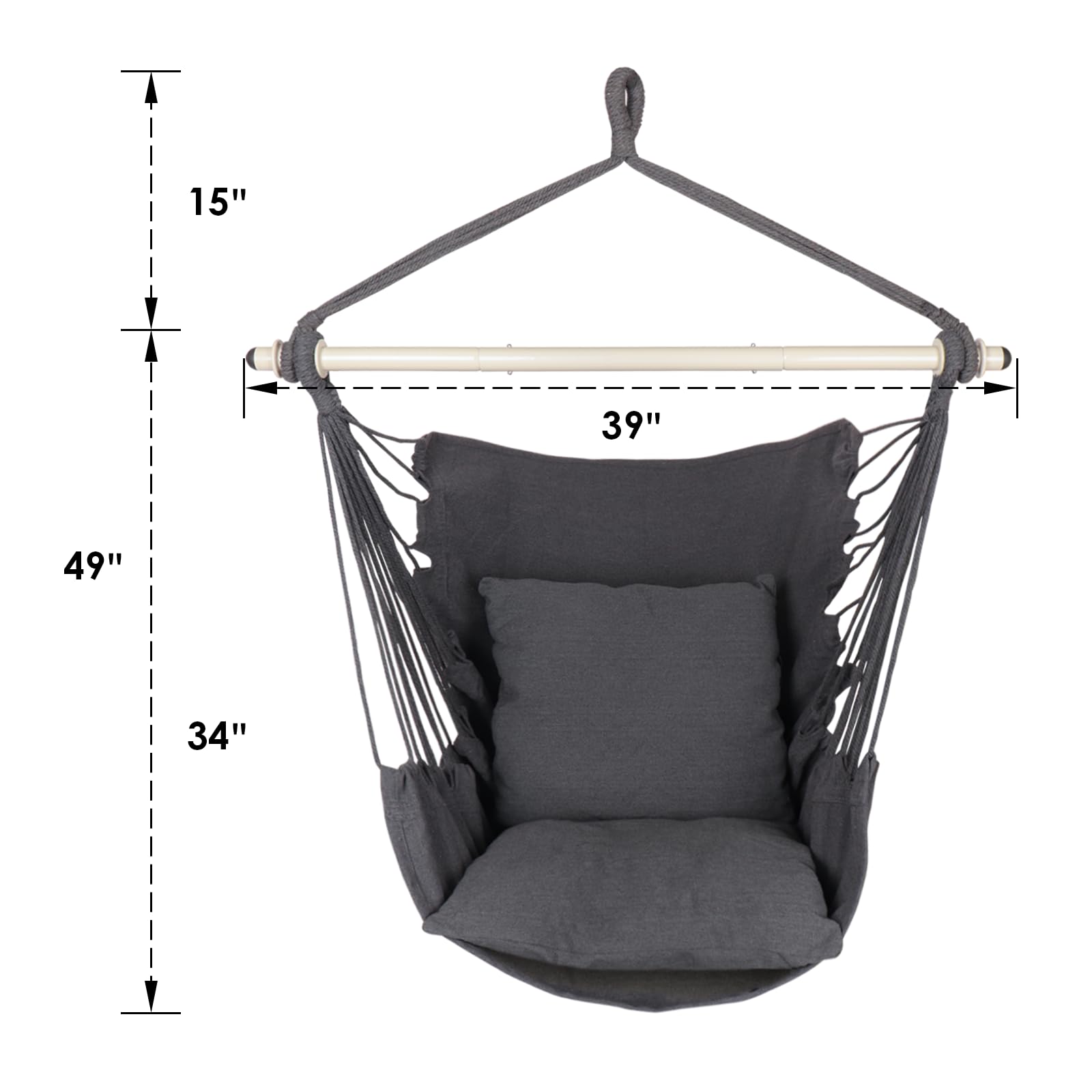 Highwild hammock chair hanging on patio illustrating outdoor relaxation and style