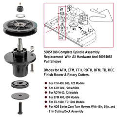 Hihitomorrow hardware kit laid out for quick assembly and correct parts
