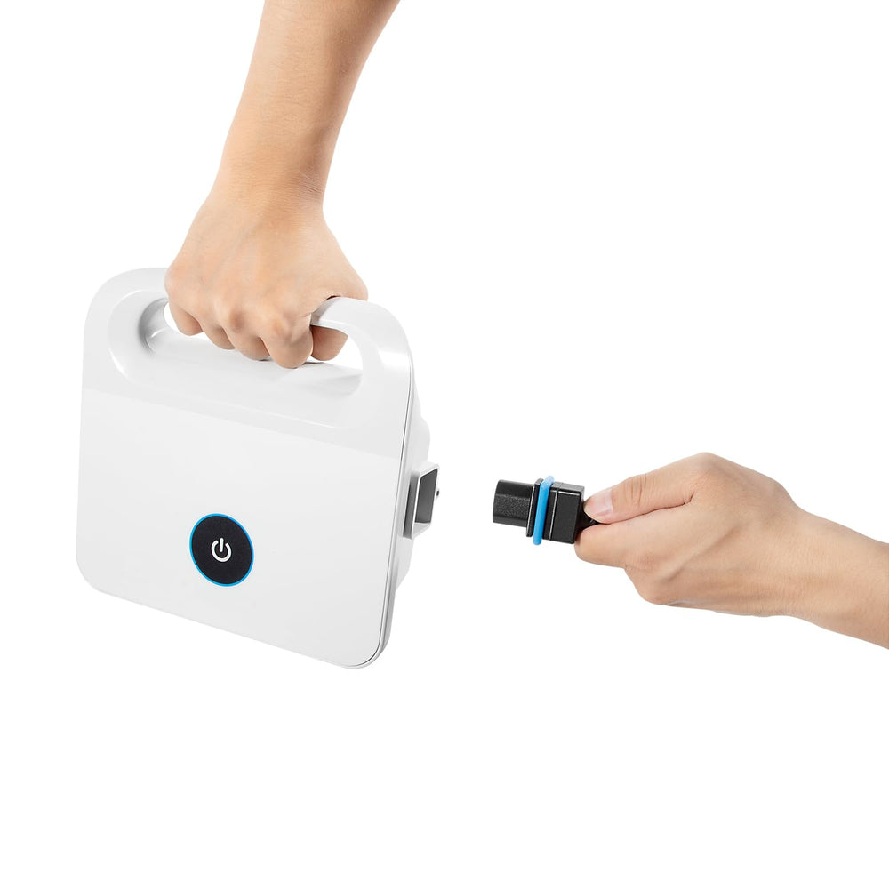 Hihitomorrow power supply near poolside to illustrate practical use and reliable performance