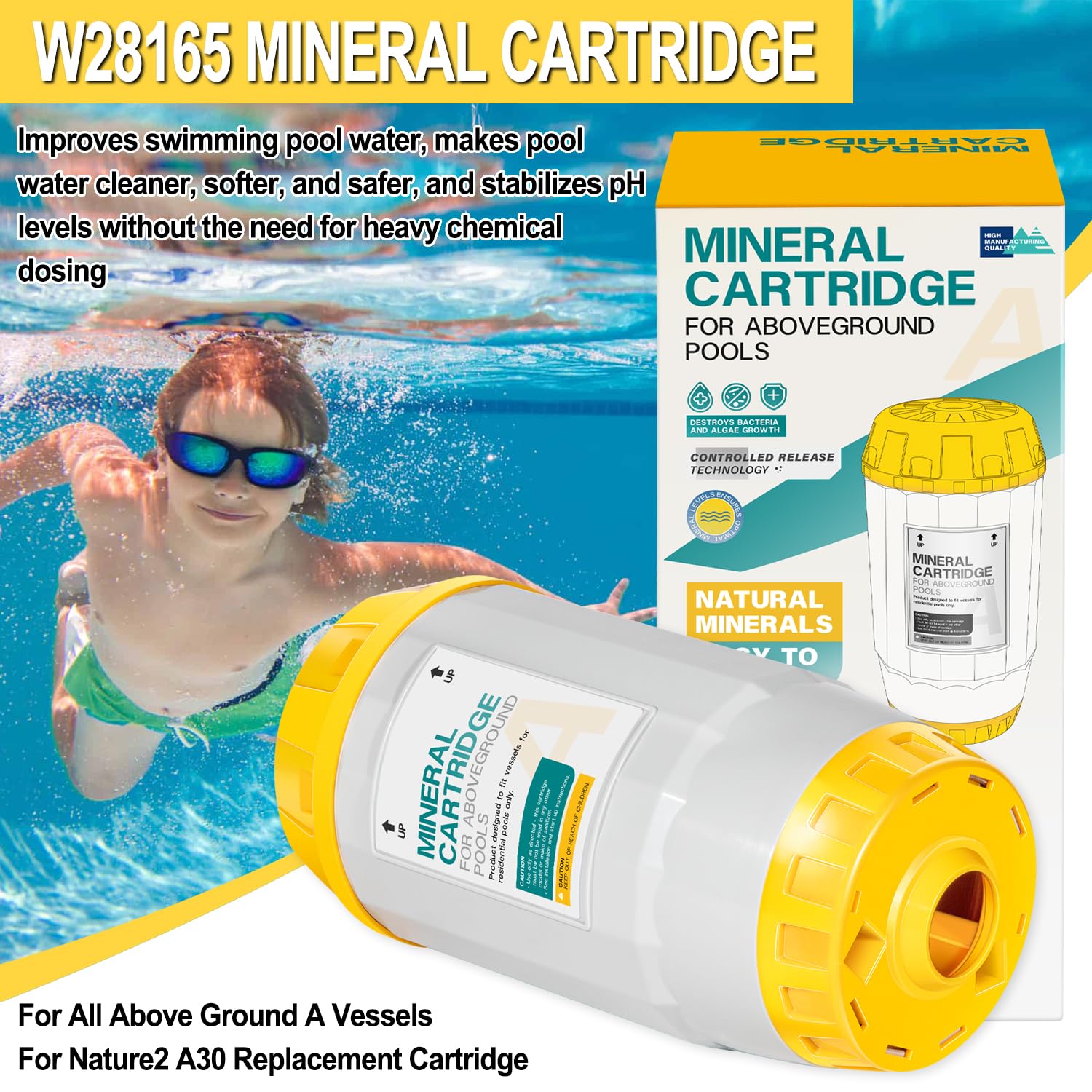 Hihitomorrow mineral media closeup revealing particles that help reduce chlorine needs