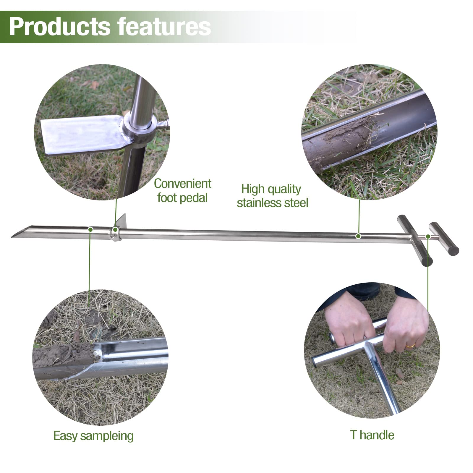 HiHydro foot pedal action demonstrating easier penetration and less effort
