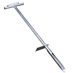 HiHydro probe front view showing stainless-steel shaft for durable sampling