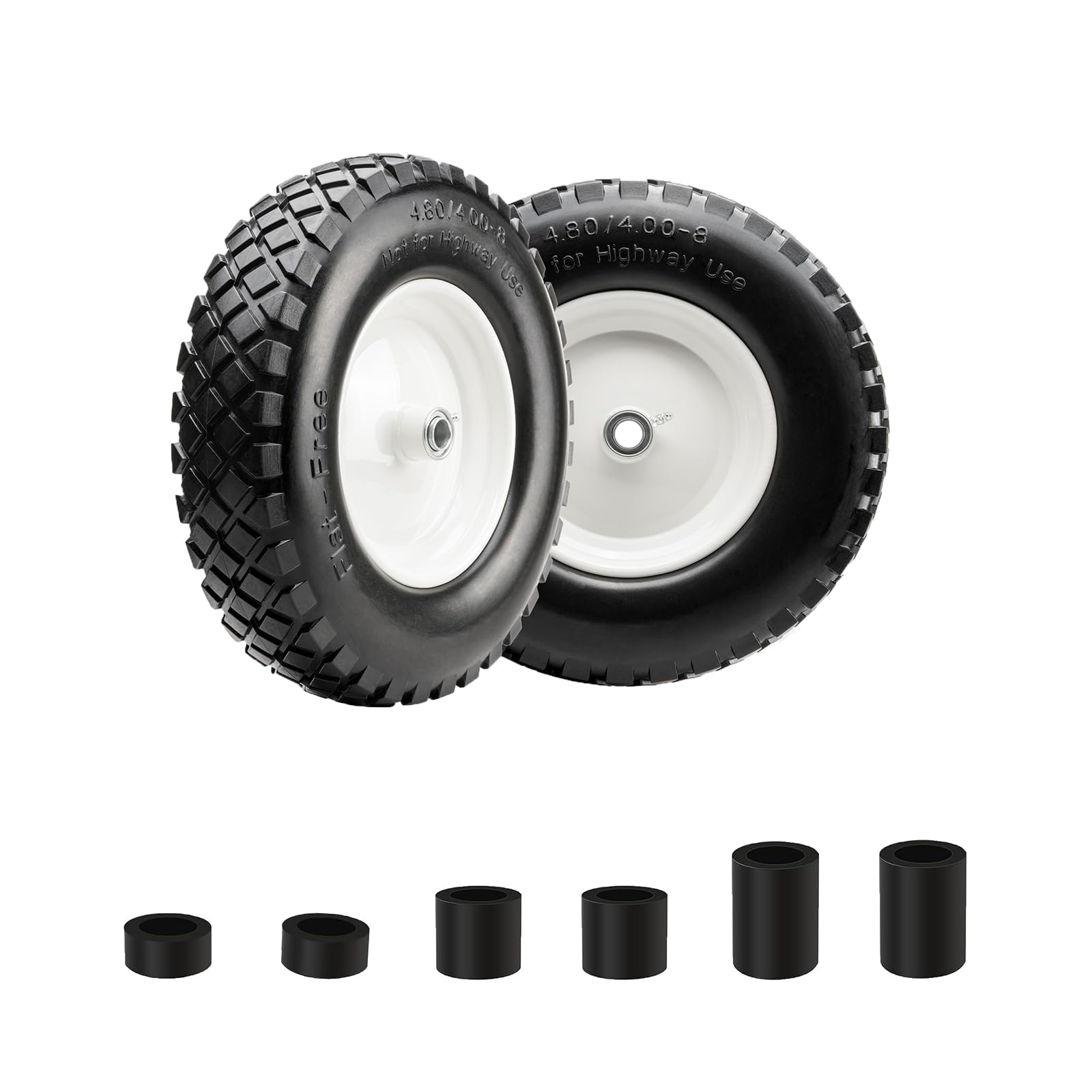 HIKYROKY front view assembled wheel showing ready-to-install benefit