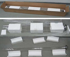 Close-up of Hiland quartz tube edge and surface, highlighting smooth finish for safe heat distribution