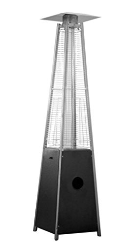 Hiland quartz tube next to tape measure for scale, confirming 49.5 inch height for correct fit