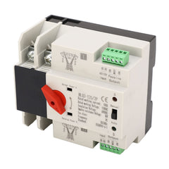 Hilitand front panel 2P ATS showing compact design and quick install benefit