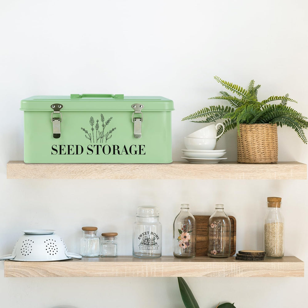 Himake seed box used to store small tools and labels showing versatile multiuse benefit