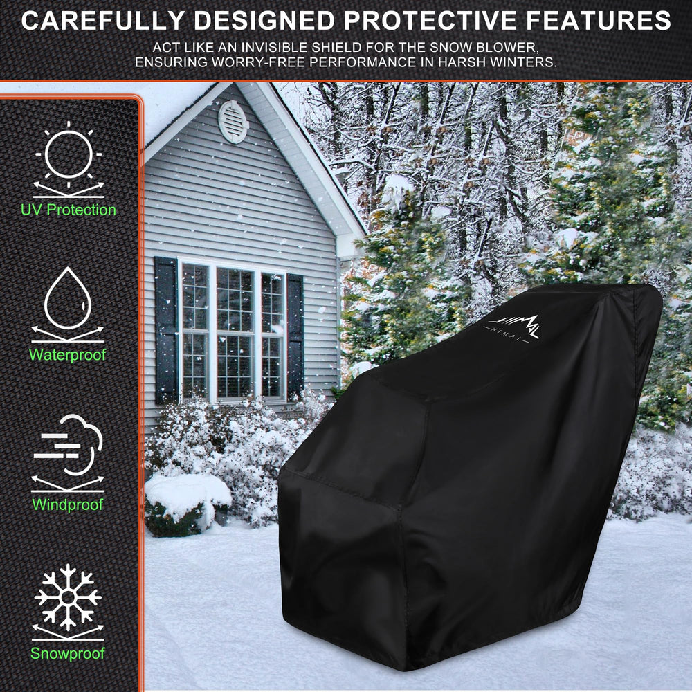 Himal Outdoors elastic hem and drawcord detail keeps cover secure