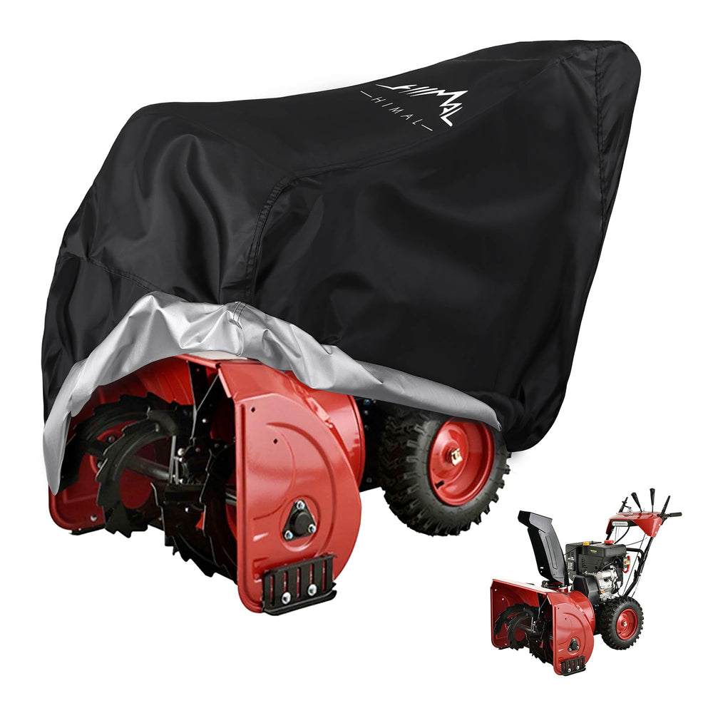 Himal Outdoors front view cover on snow blower protects from moisture