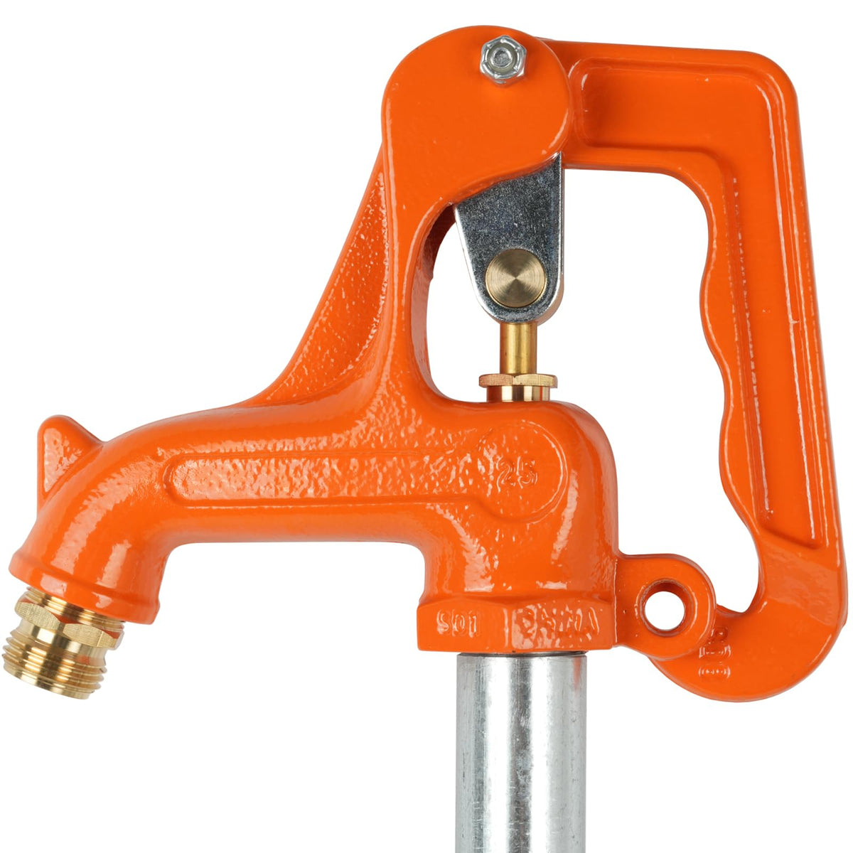 Himaweek front view of installed faucet head showing durable design and winter reliability
