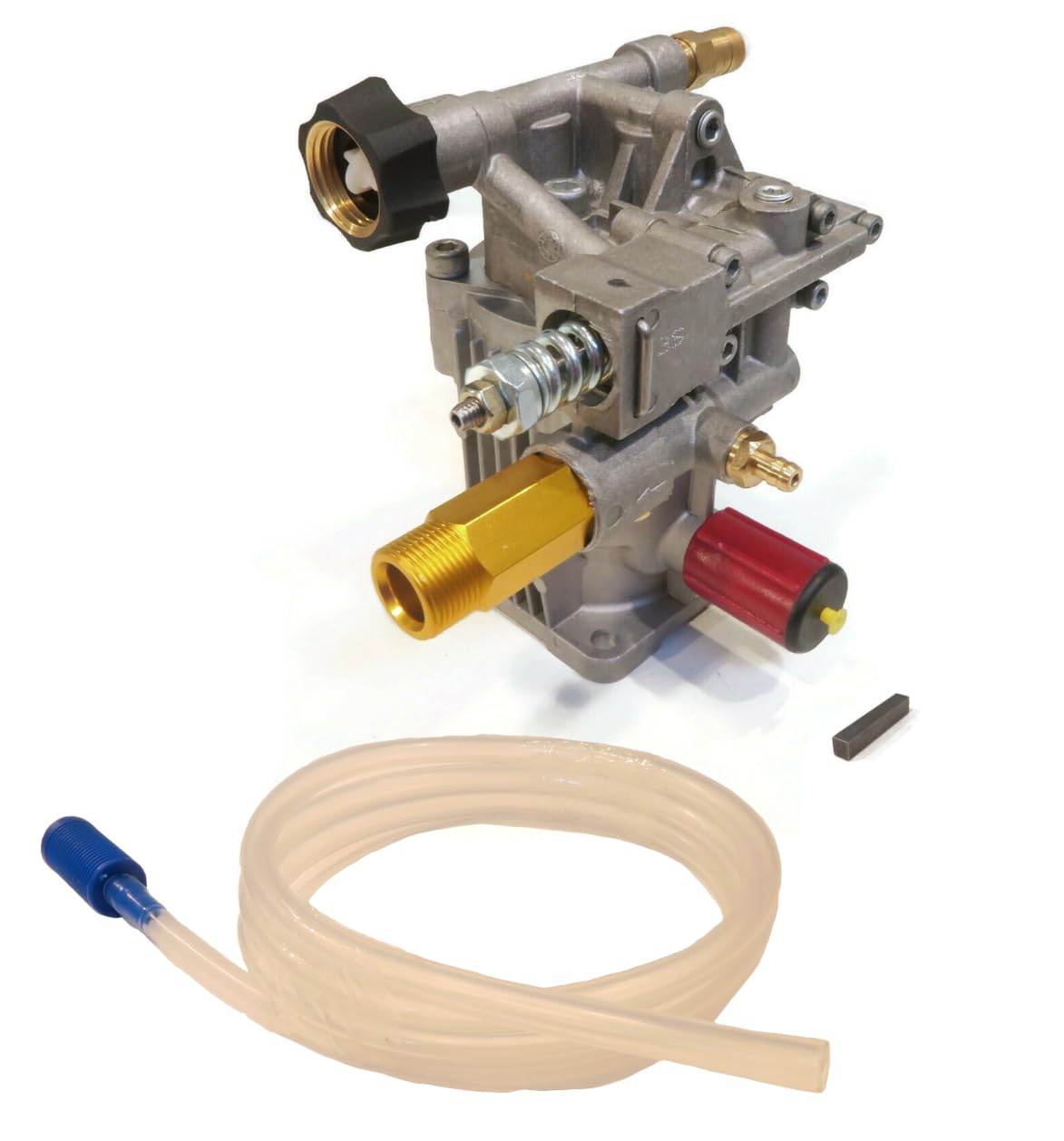 Himore front view pump assembly showing complete replacement unit and ready-to-install reliability