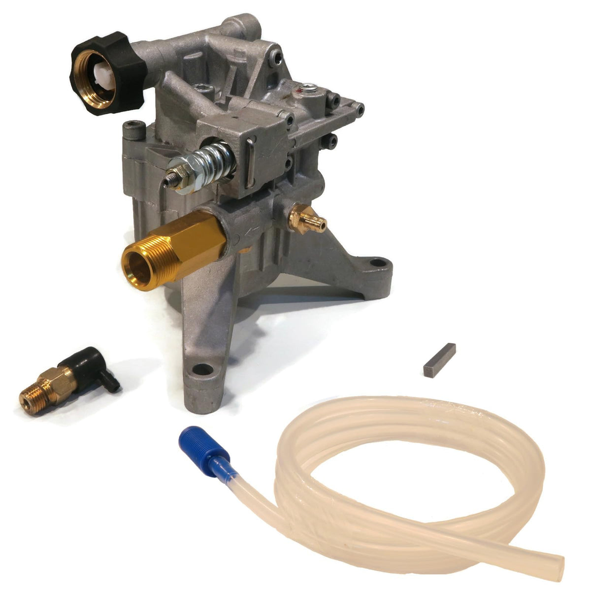 Himore front pump assembly showing complete kit benefits