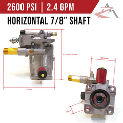 Himore pump kit side mounting pattern highlighting bolt alignment for accurate fit