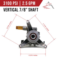 Himore pump spec plate and labels visible for quick compatibility confirmation