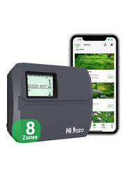 HiOazo front panel showing buttons and LED for easy control