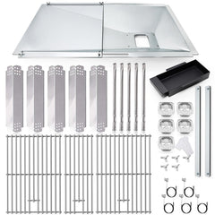 Hiorucet full replacement kit laid out showing all parts and easy upgrade benefit