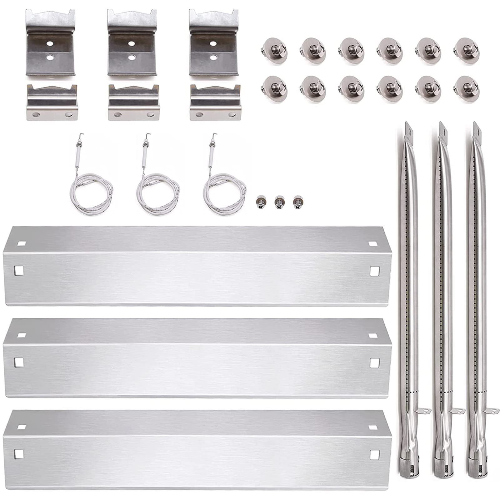 Hiorucet front kit packaging showing all included replacement parts and easy identification
