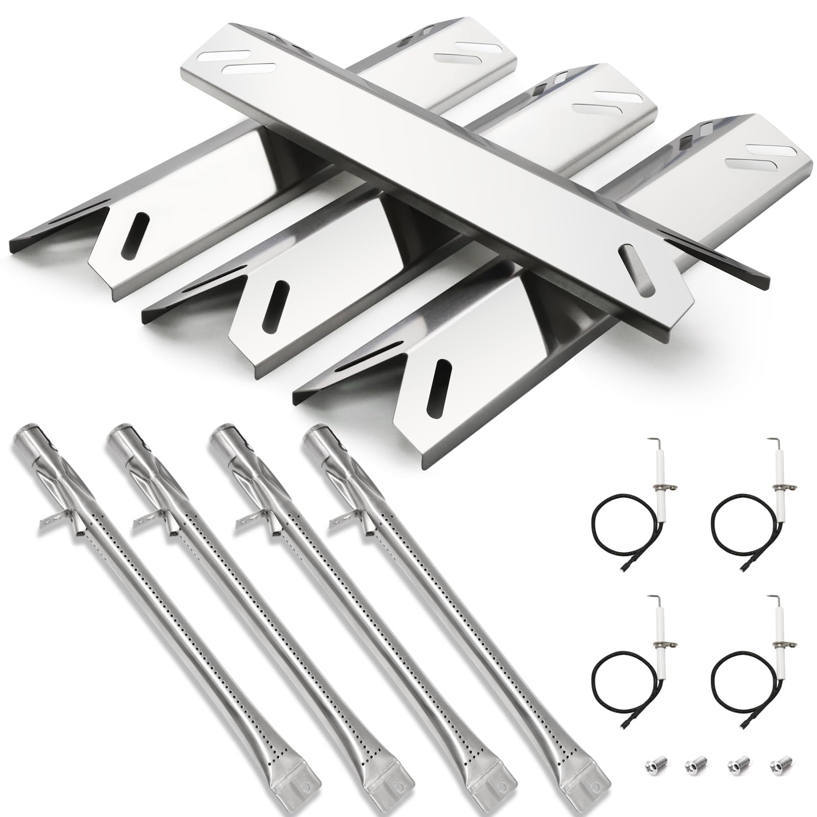 Hiorucet front kit packaging showing all replacement parts and benefit of full grill refresh