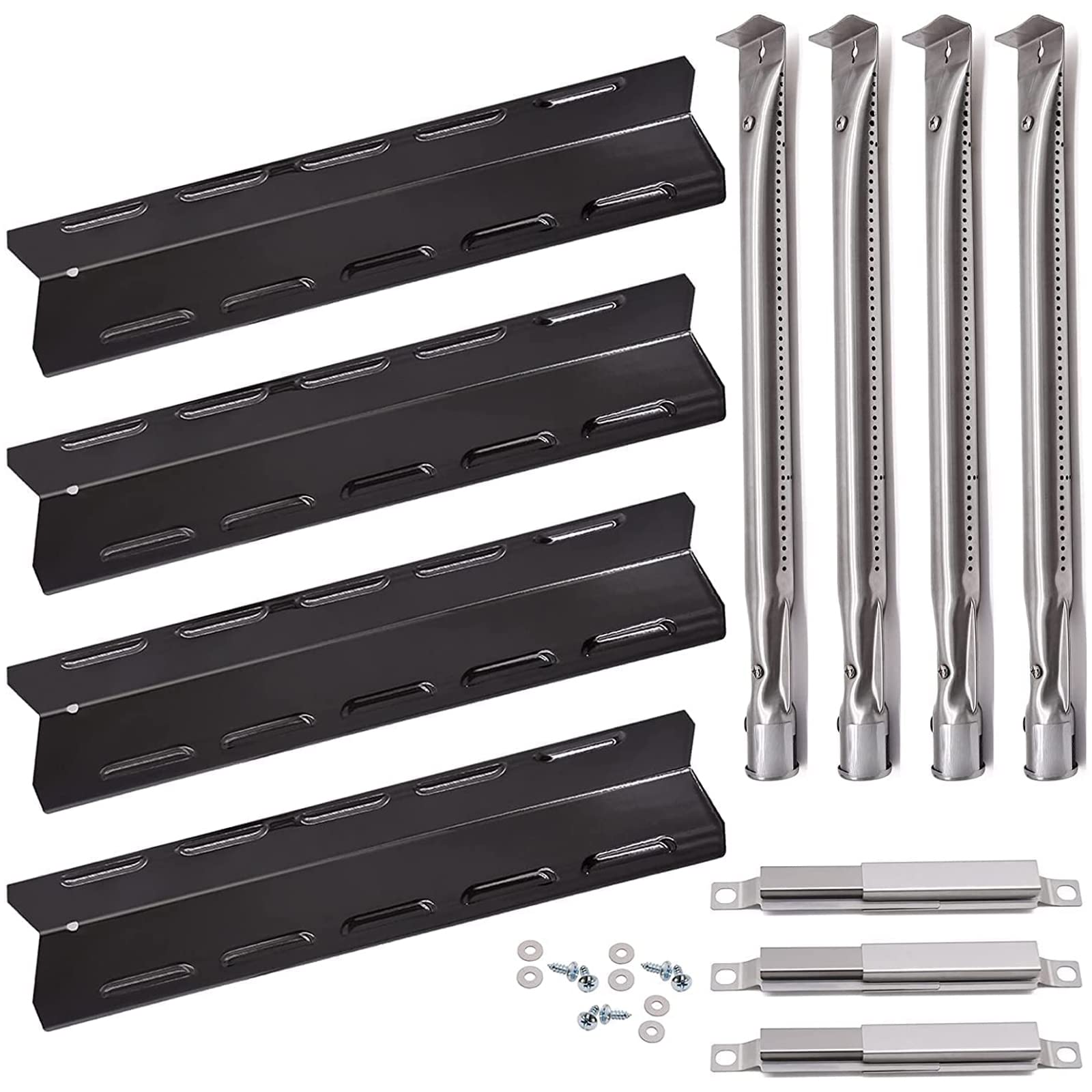 Hiorucet front view of replacement parts kit showing organized components and easy identification