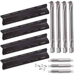 Hiorucet front view of replacement parts kit showing organized components and easy identification