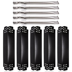 Hiorucet front package showing five heat plates and five burner tubes, clear replacement kit benefit