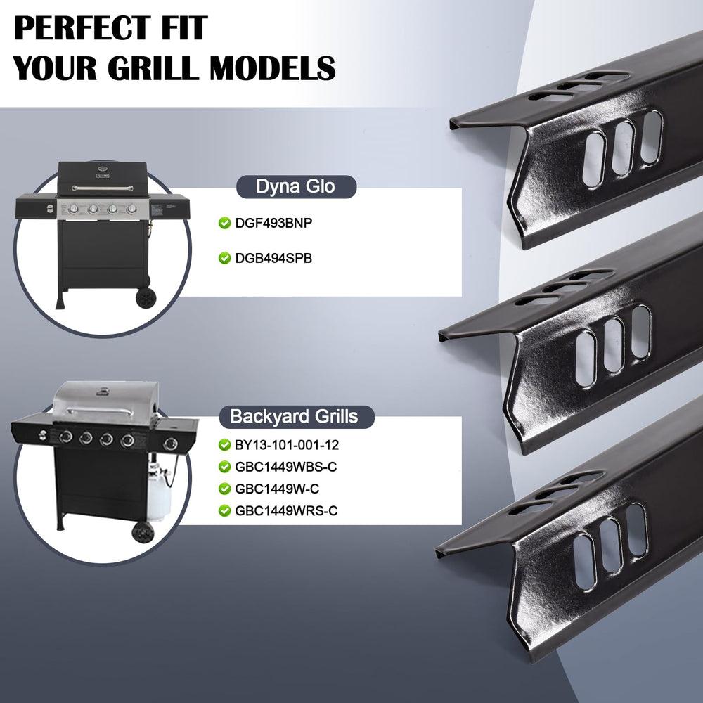 Hiorucet three-piece cast iron grates delivering improved searing and heat retention