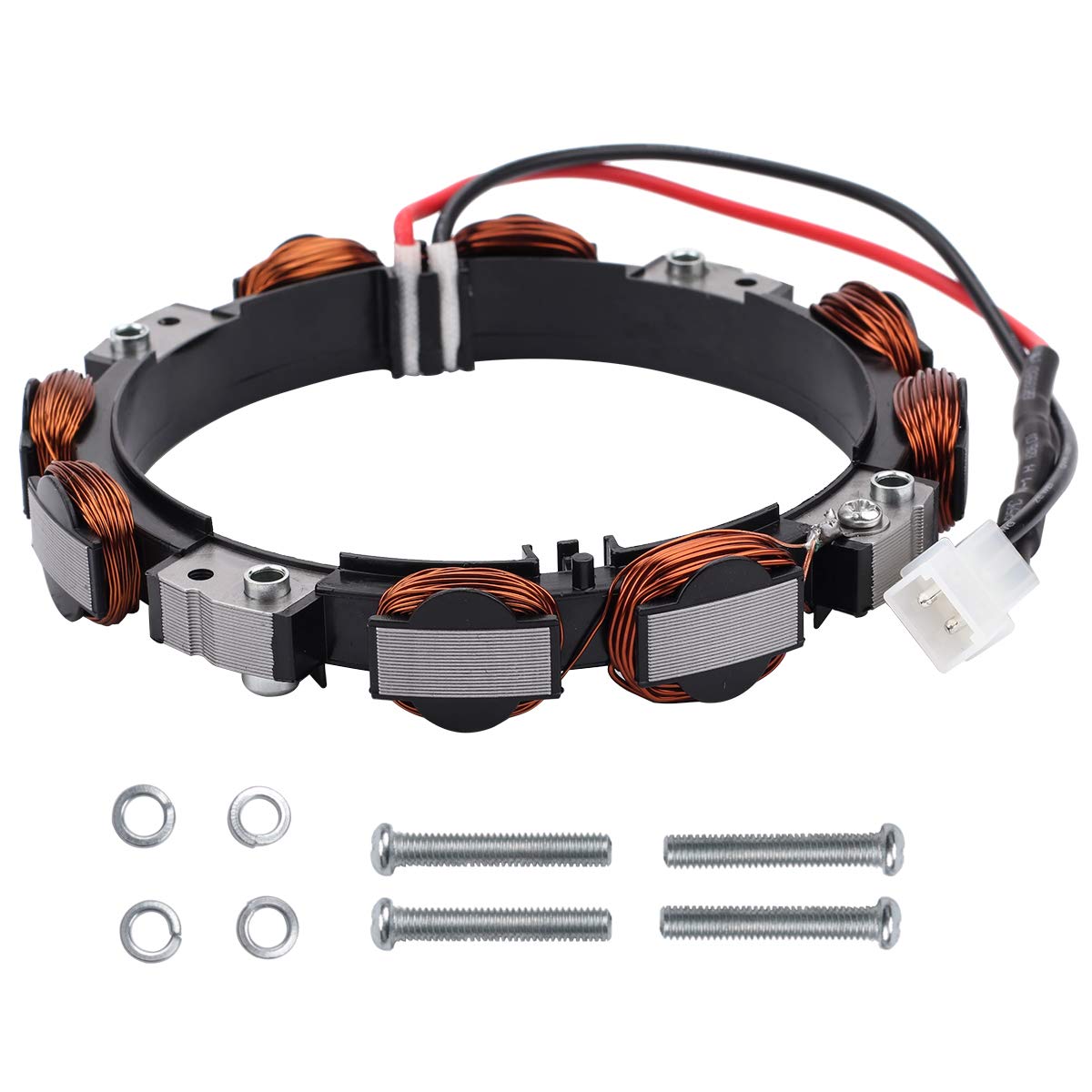 Hipa alternator electrical connector closeup for easy plug compatibility