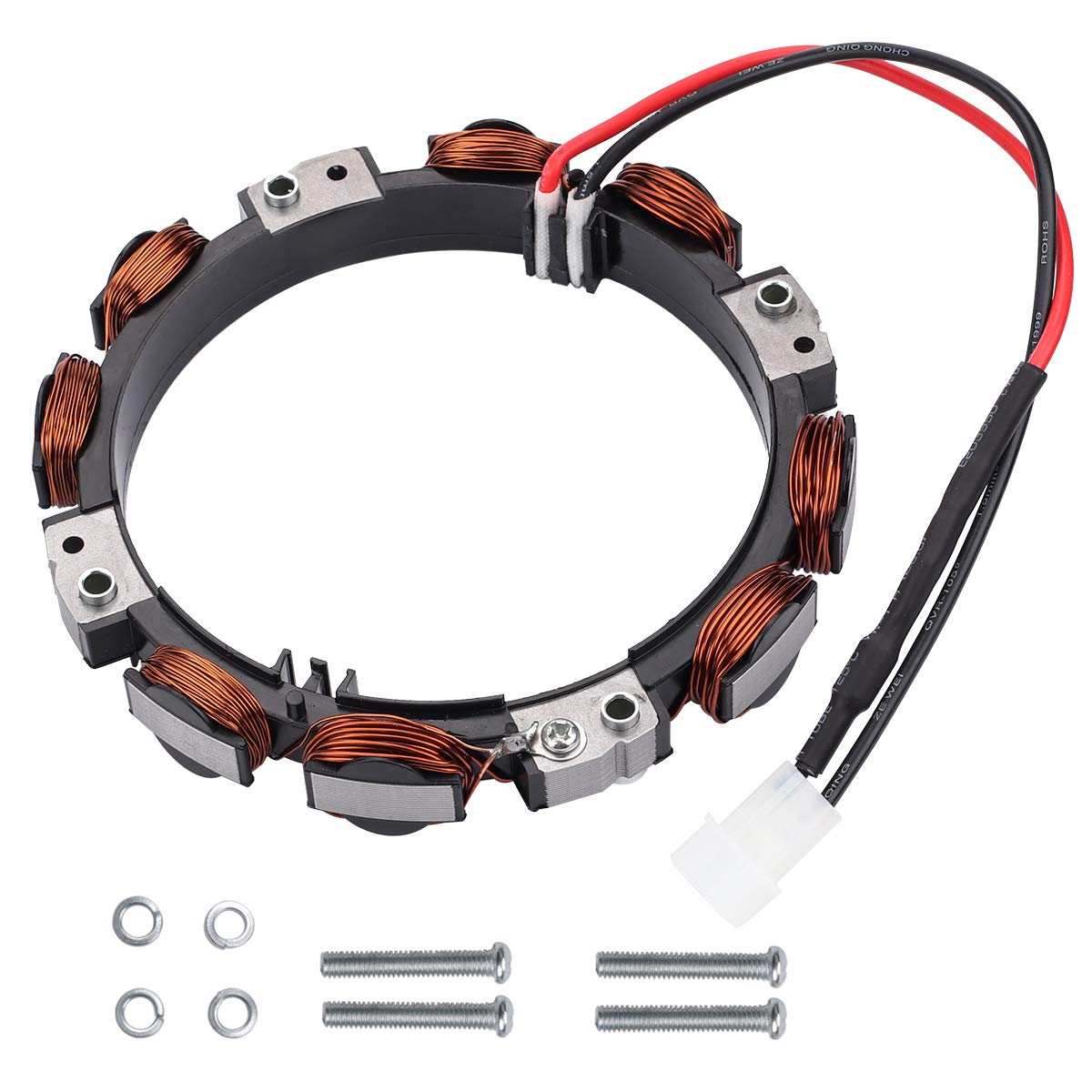 Hipa alternator side profile illustrating cooling vents and sturdy build