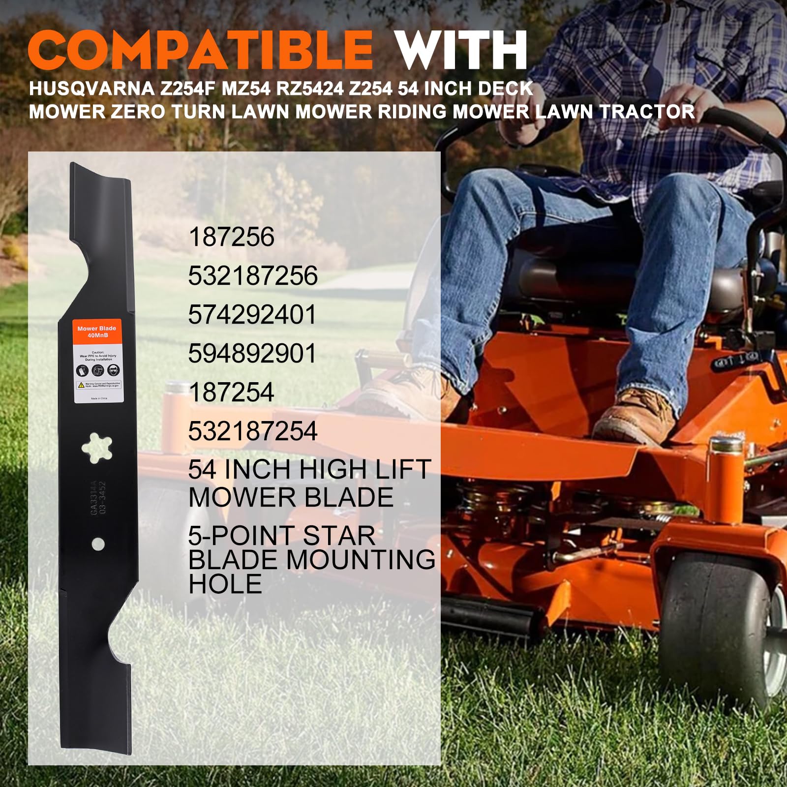 Hipa blade close-up edge profile for improved cutting performance
