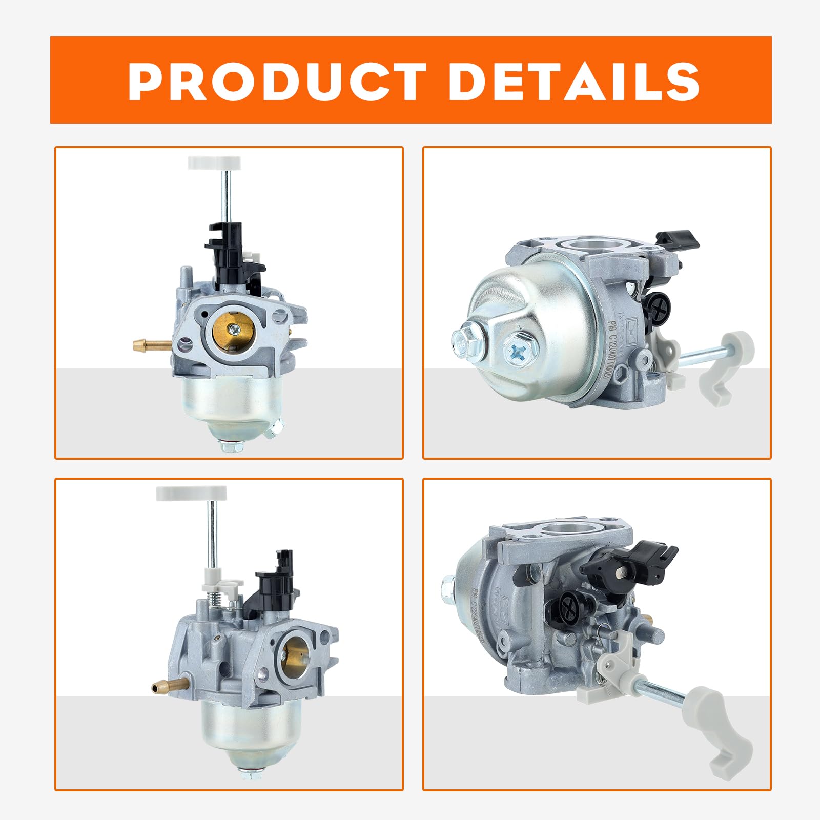 Hipa carburetor installed inside generator demonstrating restored operation