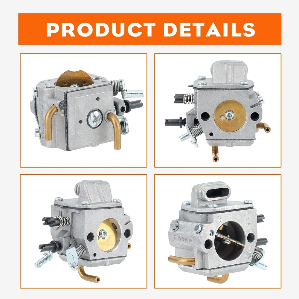 Hipa packaging with spark plug and tubes included for convenient servicing