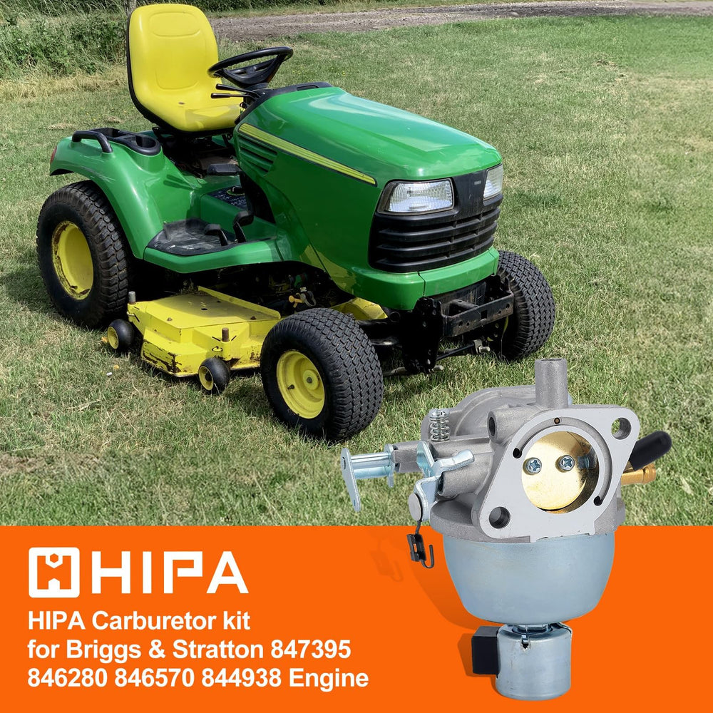 Hipa carburetor side detail highlighting inlet ports and durable finish