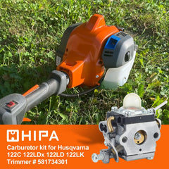 Hipa carburetor side profile highlighting compact, durable construction