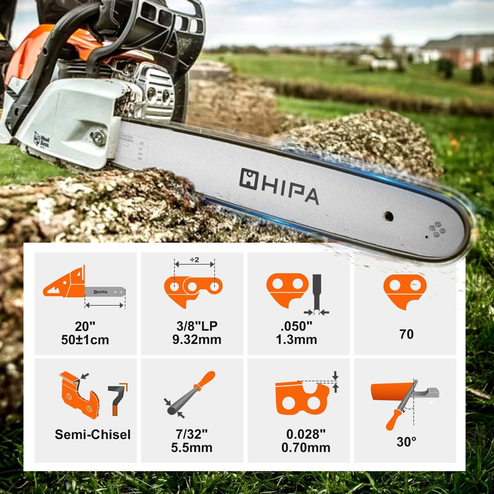 Hipa close-up of full-chisel cutter teeth delivering aggressive, consistent wood cutting