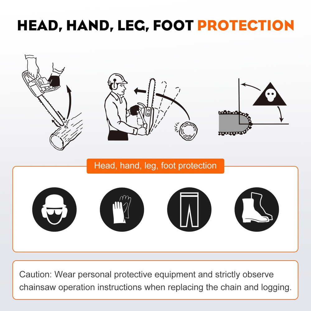 Hipa CS-590 in-use cutting a log outdoors illustrating fast, efficient wood removal