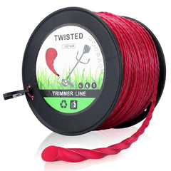 Hipa front label on red 3-pound spool showing brand and line size benefits