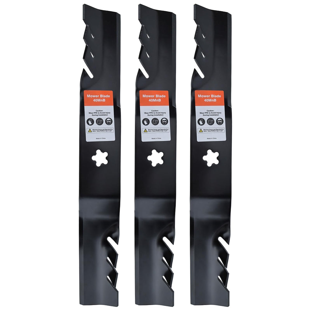 Hipa front packaging showing three 54 inch blades and compatibility list