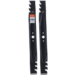 Hipa front view of 46-inch blade showing full length and cutting profile benefit improved cut