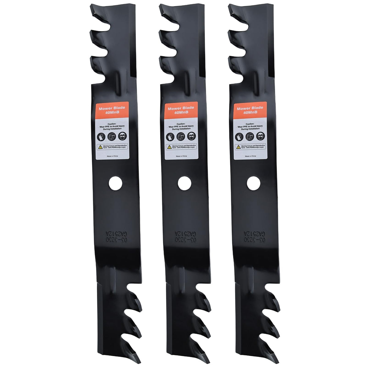 Hipa 50-inch blade pack front view showing fit and replacement benefit