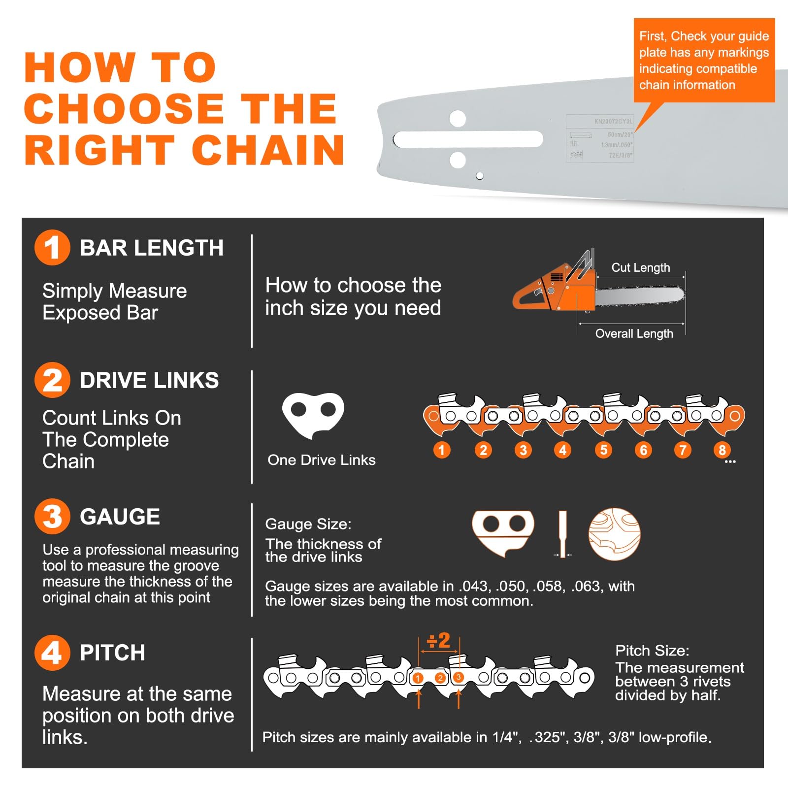 Hipa chain mounted on a chainsaw cutting wood showing smooth operation