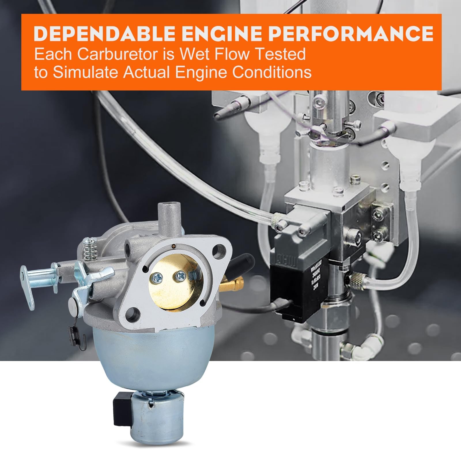 Hipa spark plug and fuel line assembly included to aid reliable starting