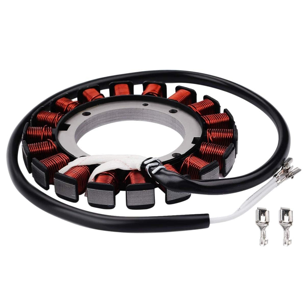 Hipa stator mounting holes closeup for accurate bolt alignment