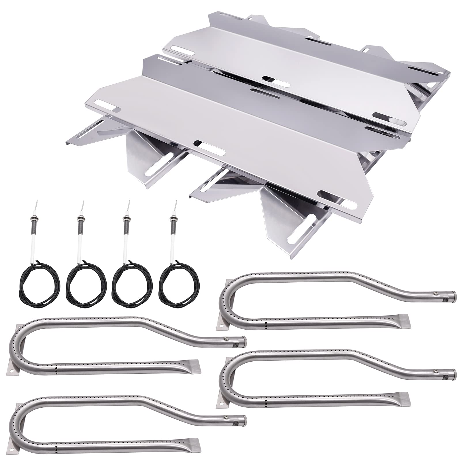 Hipoilk front packaging showing full grill parts kit and easy replacement benefit