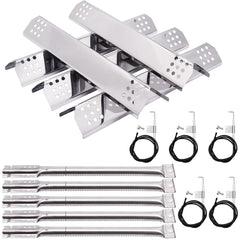 Hipoilk front view of packaged grill parts showing full kit and compatibility labels