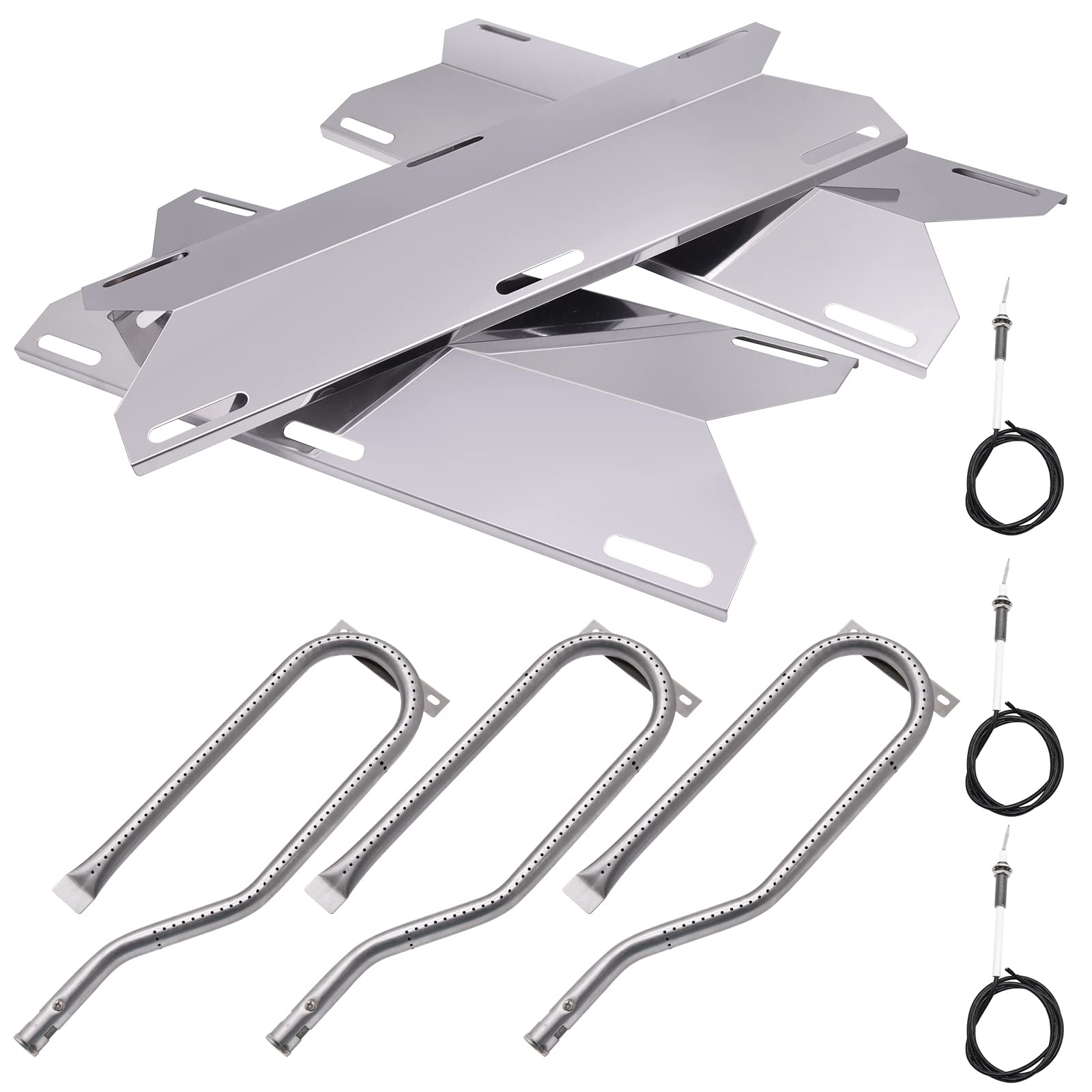 Hipoilk front view of full grill parts kit showing components and easy replacement benefit