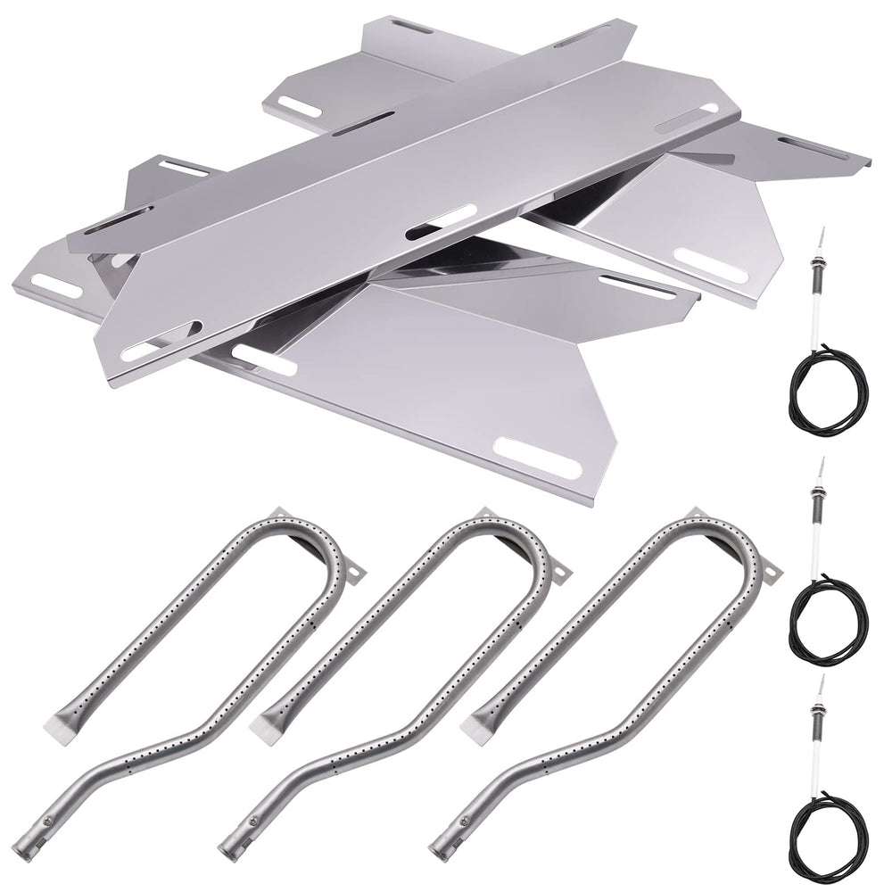 Hipoilk front view of full grill parts kit showing components and easy replacement benefit