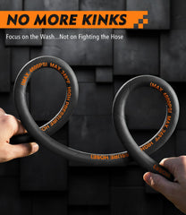 HiPrewaPro swivel quick-connect detail preventing twists for easier handling