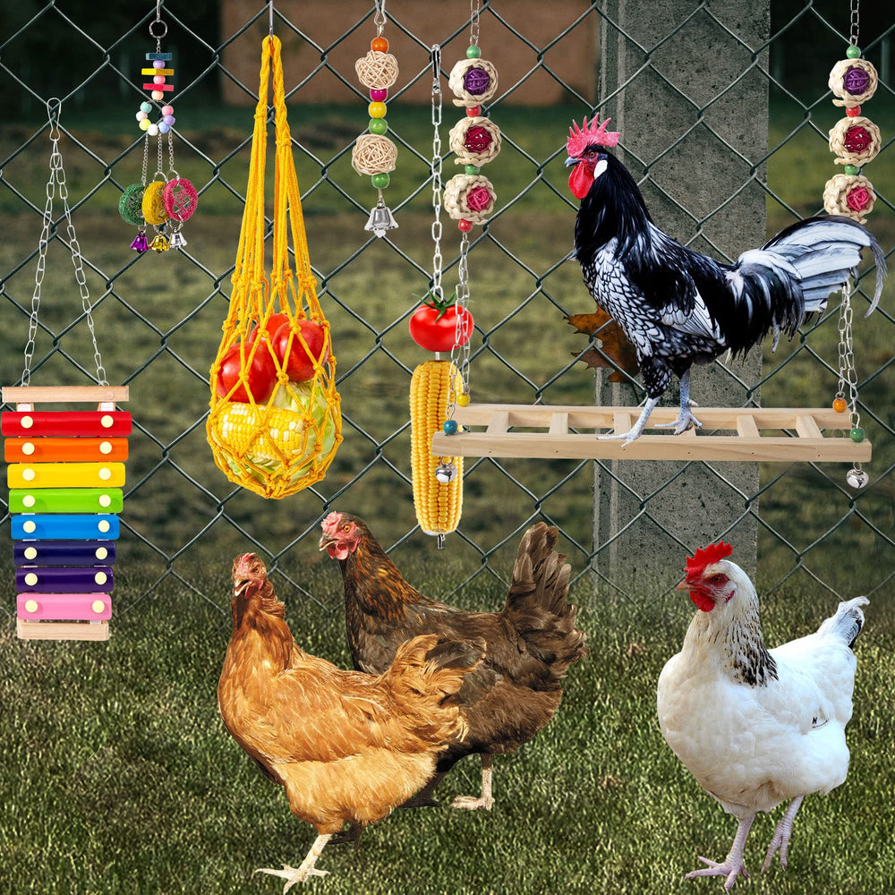 Hipykat wooden swing with beads installed stimulating balance and play