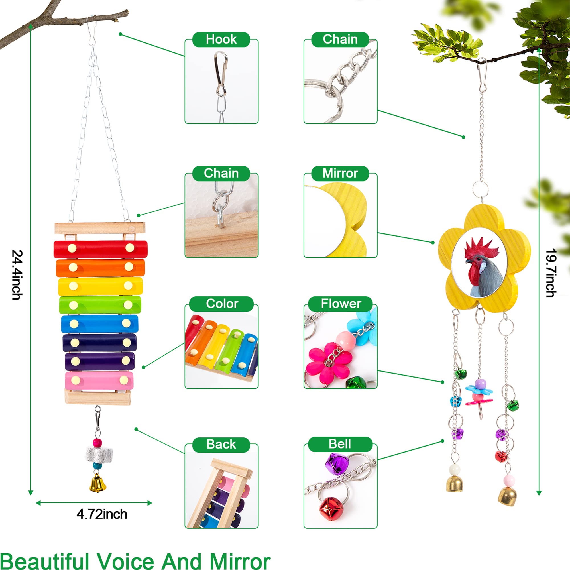 Hipykat xylophone keys detail promoting sound play and curiosity
