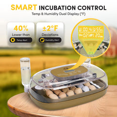 HIRALIY automatic egg turner mechanism delivering gentle rotation benefit